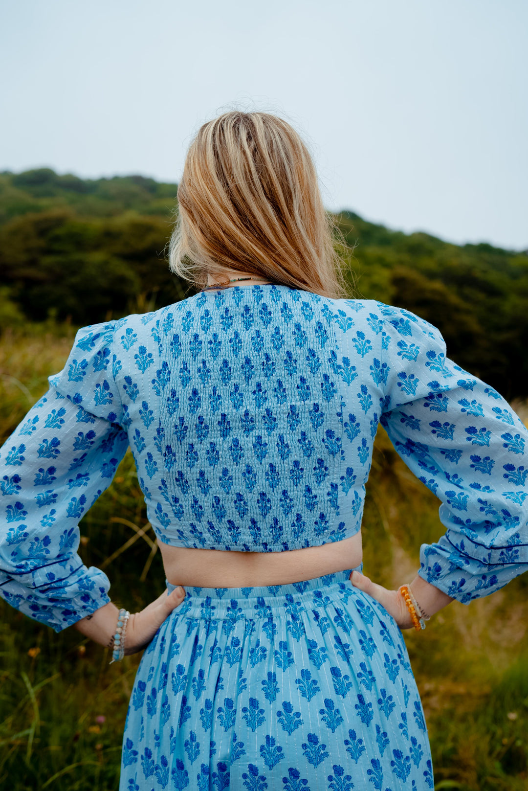 Saoirse Blockprint Top