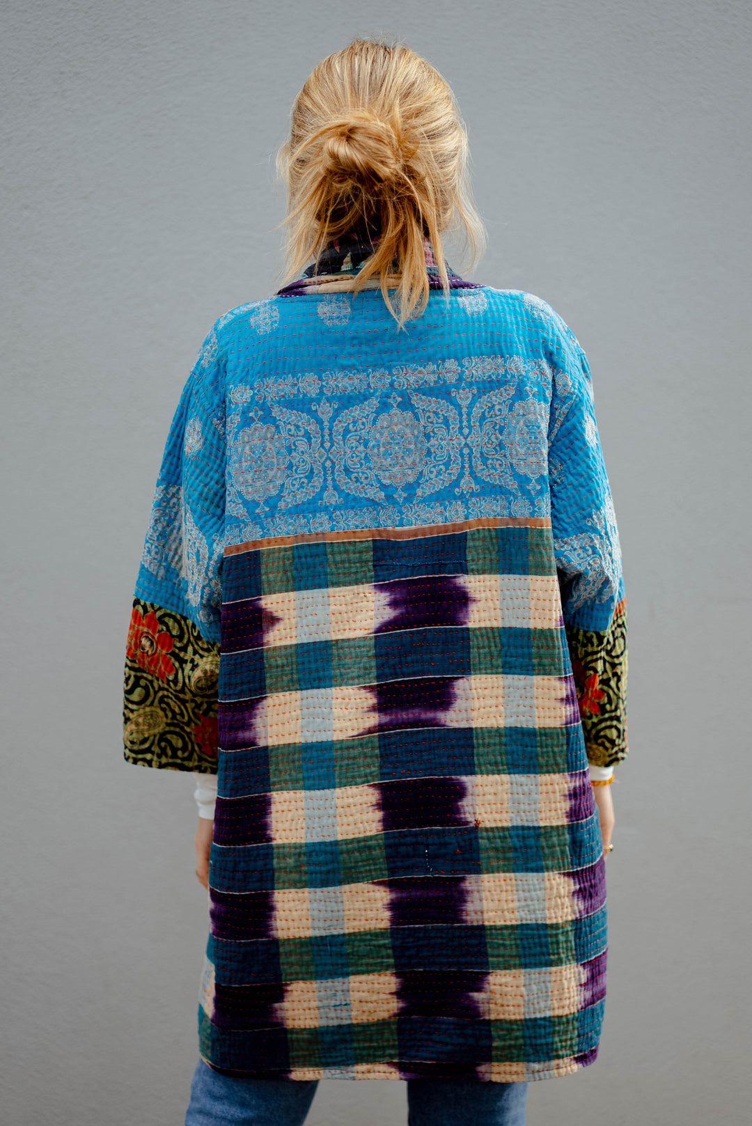 Wave Vintage Kantha Jacket