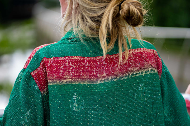 Gem Vintage Kantha Jacket