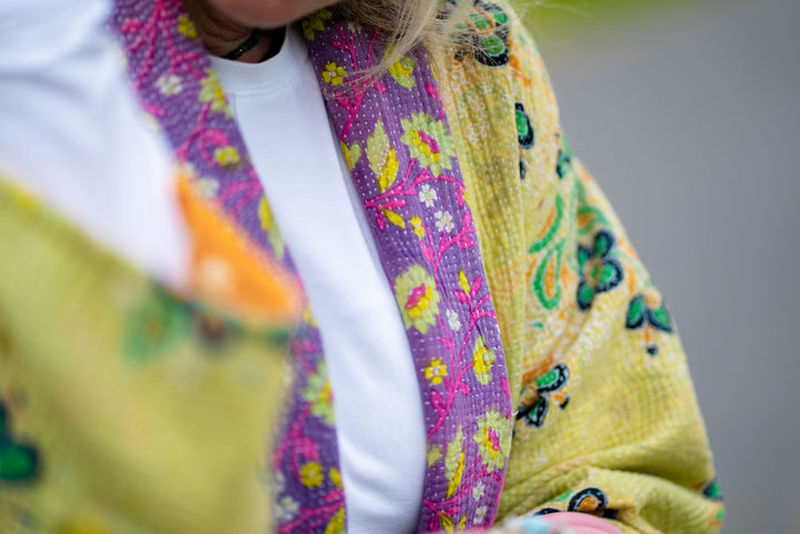 Buttercup Vintage Kantha Jacket