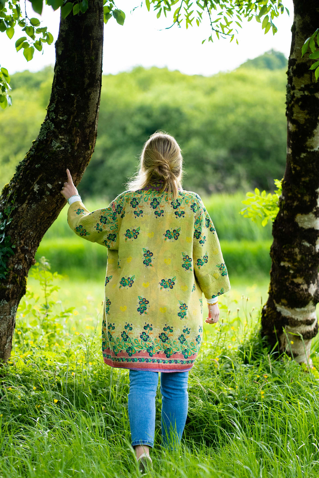 Buttercup Vintage Kantha Jacket