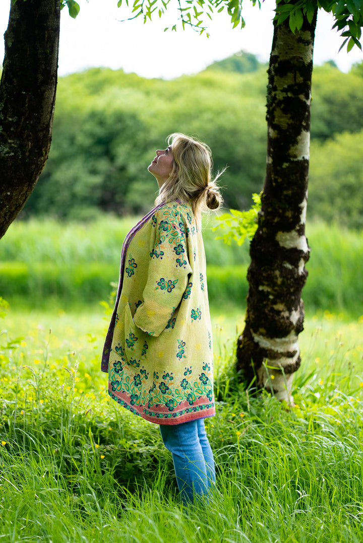 Buttercup Vintage Kantha Jacket