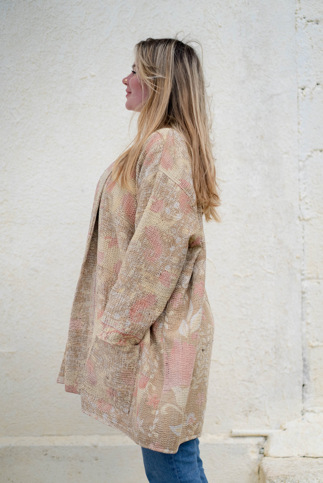 Pushkar vintage kantha jacket