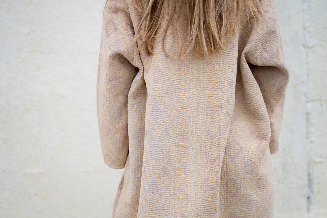 Ladoo vintage kantha jacket