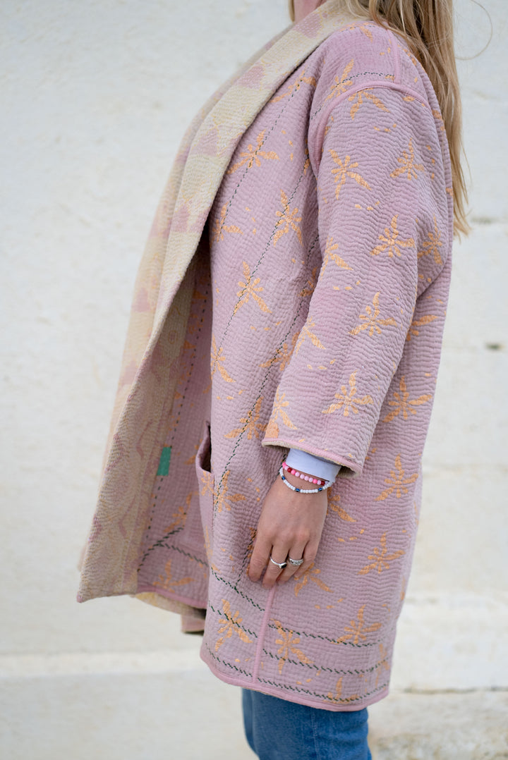 Ladoo vintage kantha jacket