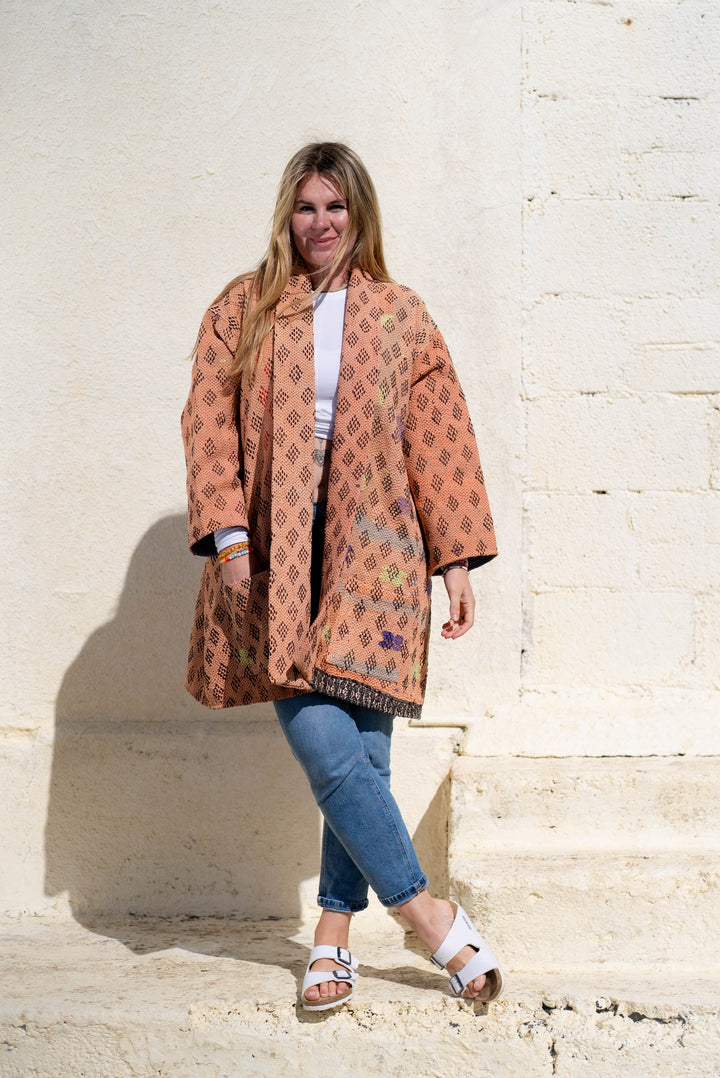 Desert vintage kantha jacket