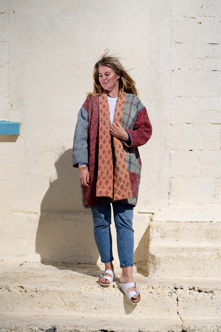 Desert vintage kantha jacket