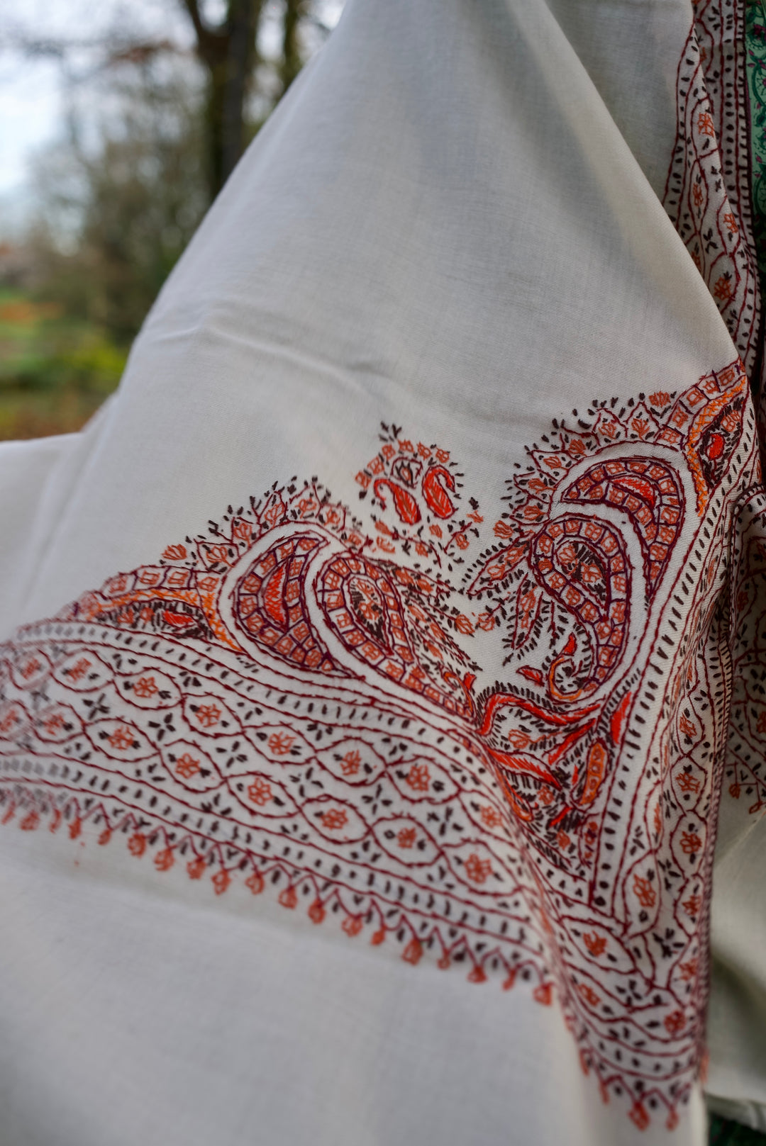 Kashmiri wool shawl Madno