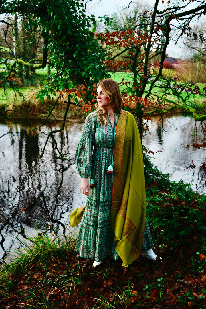 Kashmiri wool shawl Jannat