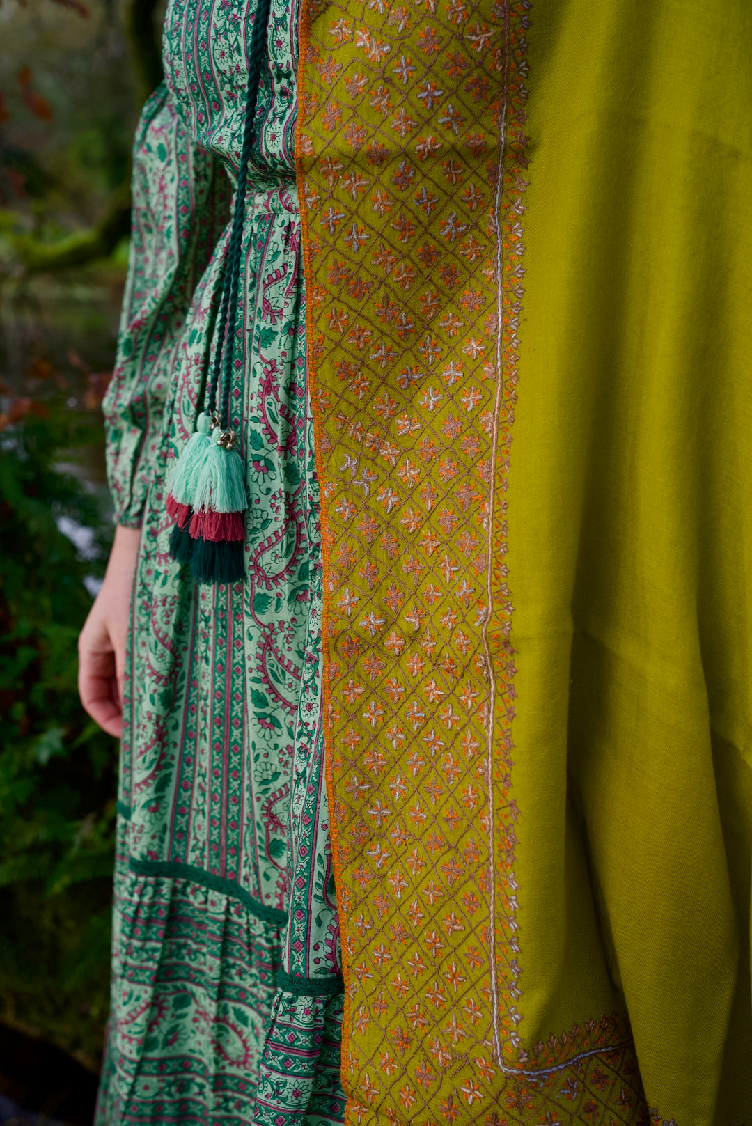 Kashmiri wool shawl Jannat