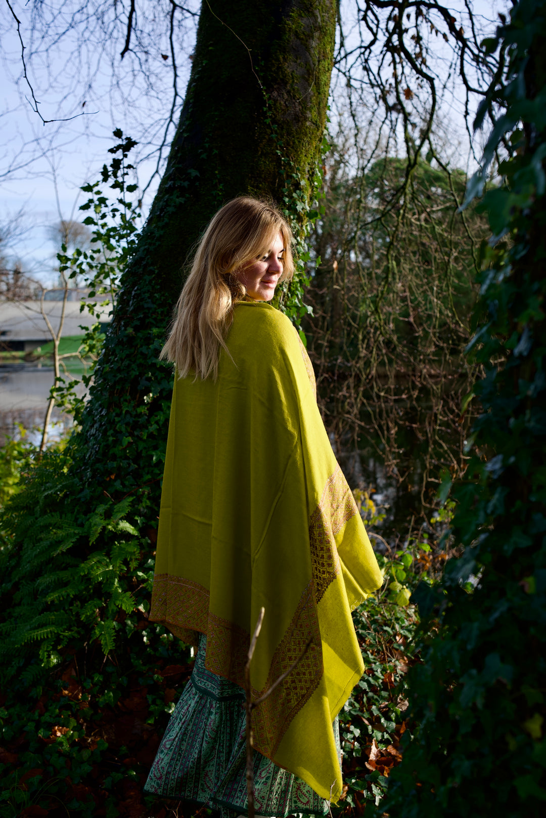 Kashmiri wool shawl Jannat