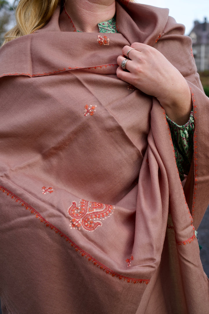 Kashmiri wool shawl Shukr