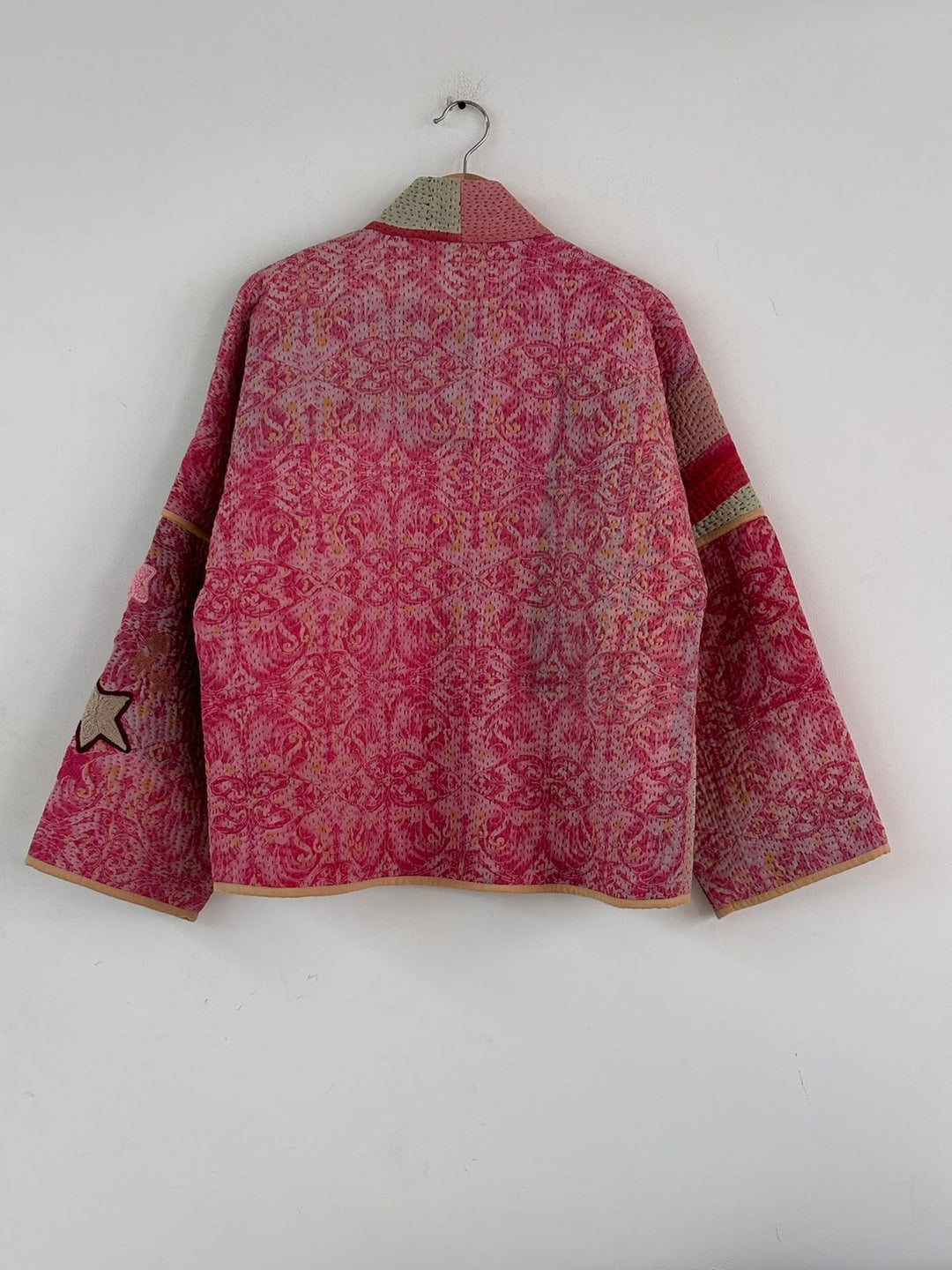 Leela Vintage Kantha Jacket Pink